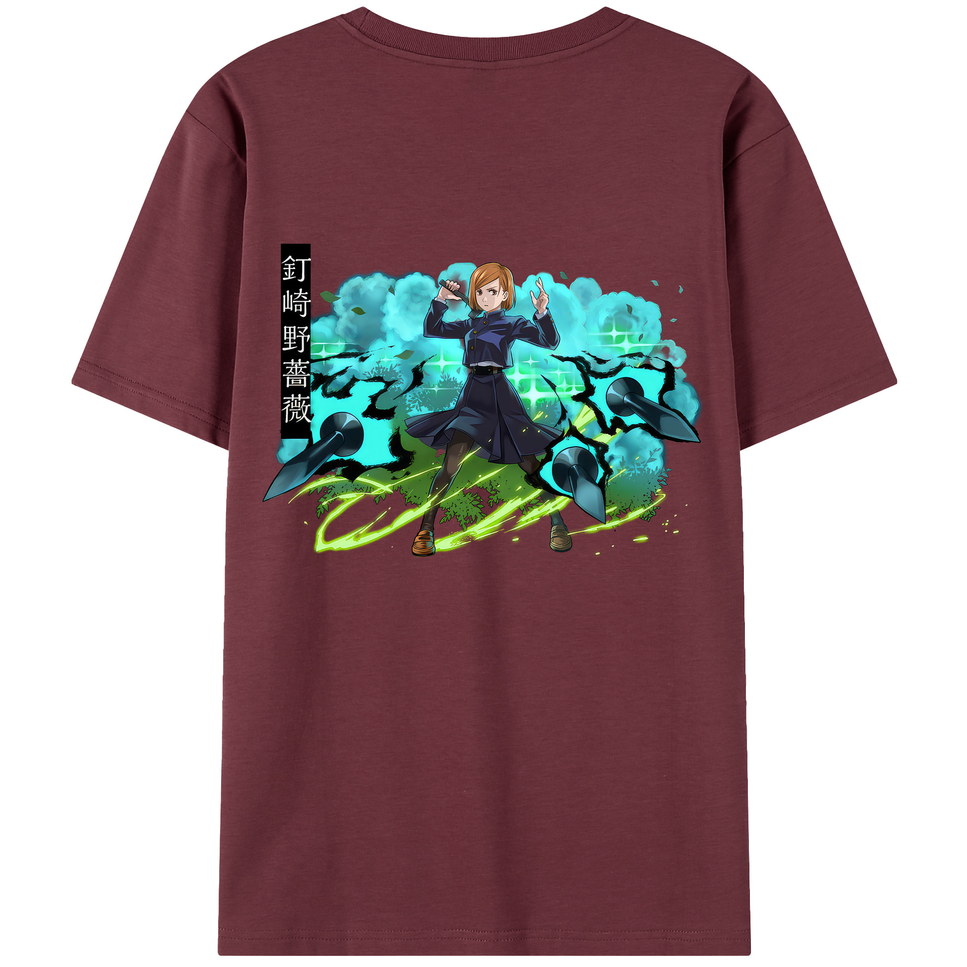 （画像用） 呪術廻戦 Jujutsu Kaisen 綿100％半袖Tシャツ（背面プリント）